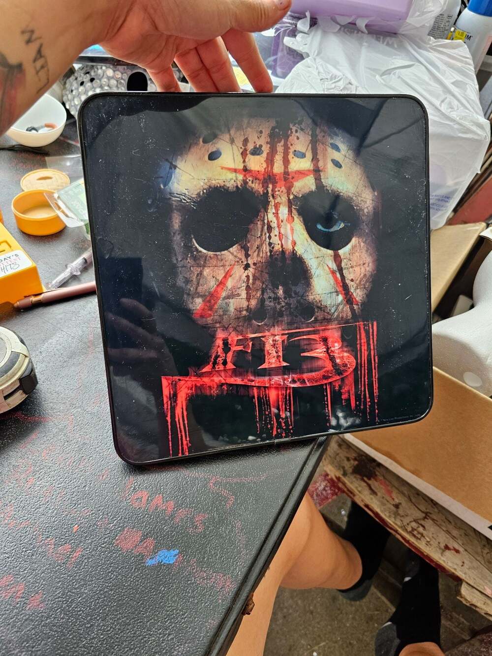 Friday the 13th Jason Voorhees F13 11" x 11" Acrylic Wall Art Plaque